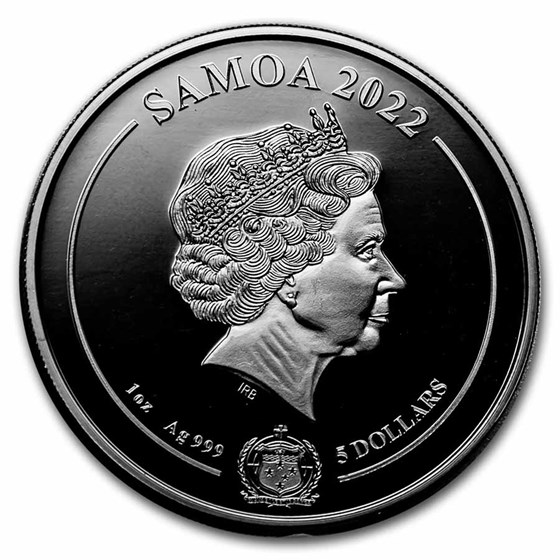 Buy 2022 Samoa 1 oz Silver The Lord Of The Rings | APMEX