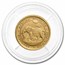 2022 Somalia 1/25 oz Gold African Elephant BU