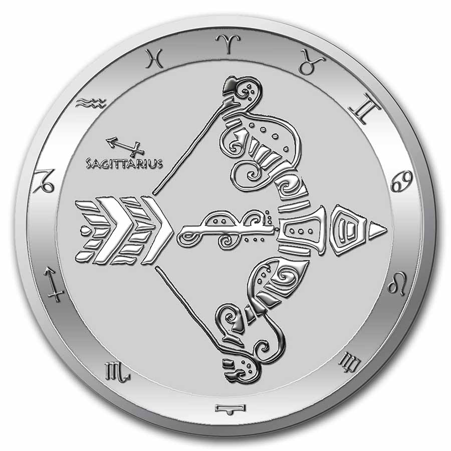 Buy 2022 Tokelau 1 oz Silver $5 Zodiac Series: Sagittarius BU | APMEX