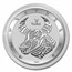 2022 Tokelau 1 oz Silver $5 Zodiac Series: Taurus BU