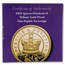 2022 Tristan Da Cunha 1/8 Gold Sovereign Queen Elizabeth II