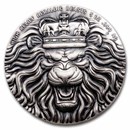 2022 Tristan Da Cunha 5 oz Silver Heraldic Beasts: Lion