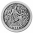 2022 Tuvalu 1 oz Silver Antiqued Gods of Olympus (Hera)