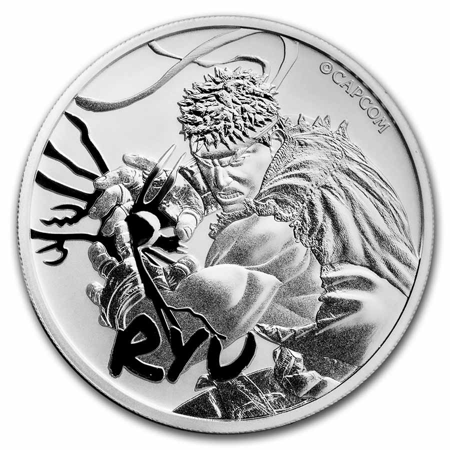 Buy 2022 Tuvalu 1 oz Silver Street Fighter: Ryu | APMEX