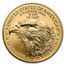 2022-W 1 oz Burnished Gold Eagle (w/Box & COA)