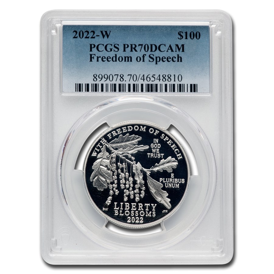 2022-W 1 oz Proof Platinum Eagle PR-70 PCGS