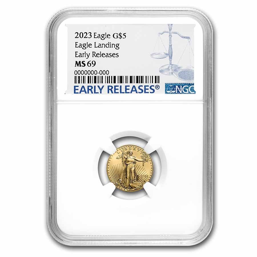 2023 1/10 oz American Gold Eagle MS-69 NGC (Early Releases)