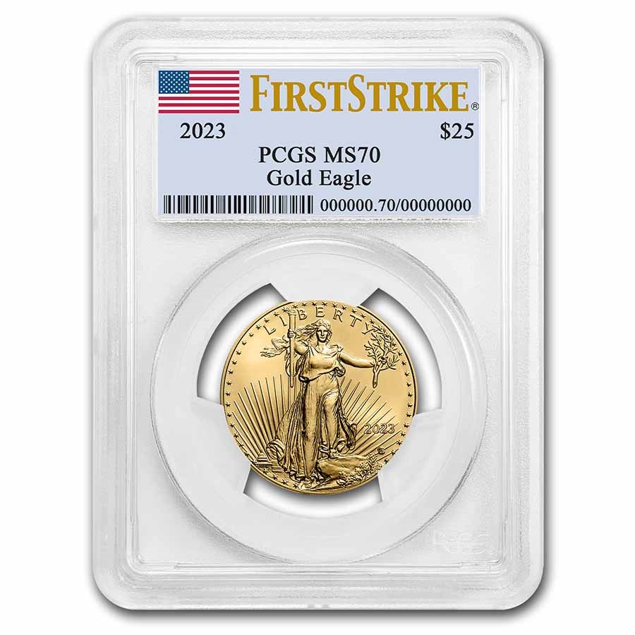 2023 1/2 oz American Gold Eagle MS-70 PCGS (FirstStrike®)