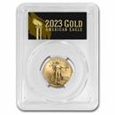 2023 1/4 oz American Gold Eagle MS-70 PCGS (FirstStrike®, Black)