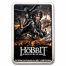 2023 1 oz Ag $2 The Hobbit: The Battle of 5 Armies Movie Poster