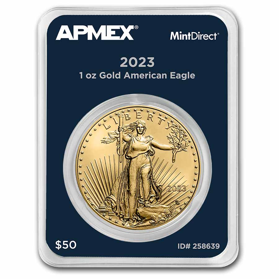 Buy 2023 1 oz Gold Eagle MintDirect Single APMEX