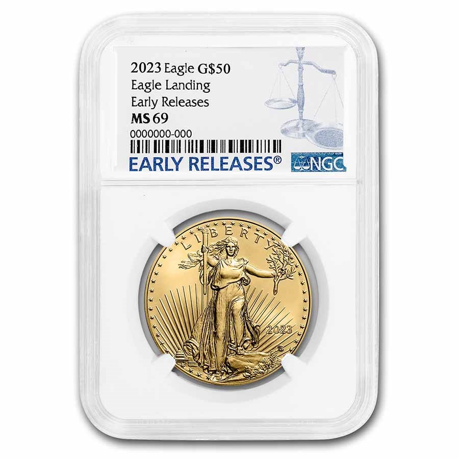 2023 1 oz American Gold Eagle MS-69 NGC (Early Releases)