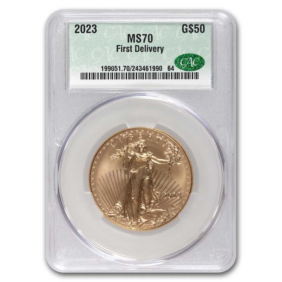 2023 1 oz American Gold Eagle MS-70 CAC (First Delivery)