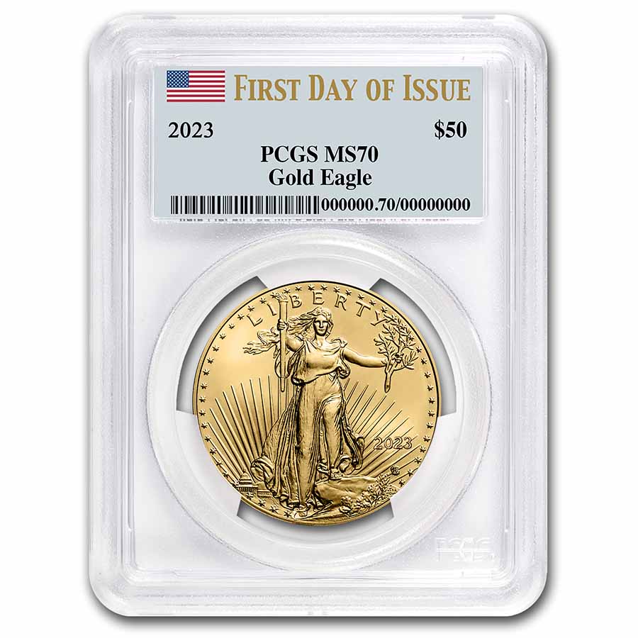 Buy 2023 1 oz Gold Eagle MS-70 PCGS | APMEX