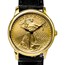 2023 1 oz Gold American Eagle Swiss Made Leather Band Watch