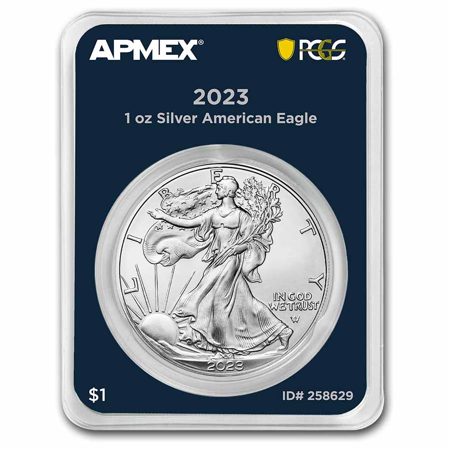 Buy 2023 1 oz Silver Eagle MD Premier FirstStrike | APMEX