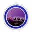 2023 1 oz Silver Colorized Round - 3 Wise Men - Amethyst Night