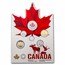 2023 6-Coin Mosaic of Canadian Coins Set