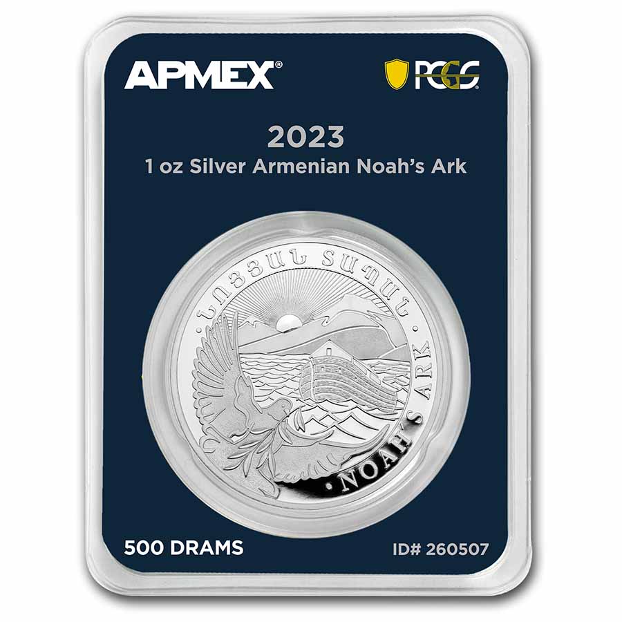 Armenian Noah's Ark Silver Coins (1/4 oz - 5 kilo) | APMEX