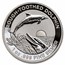 2023 AUS 1 oz Silver Dolphin High Relief Proof (COA #1, w/Box)