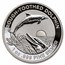 2023 AUS 1 oz Silver Dolphin High Relief Proof (COA #7, w/Box)
