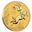 2023 Australia 1/10 oz Gold Lunar Rabbit BU (Series III)