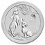 2023 Australia 1/2 oz Silver Lunar Rabbit BU (Series III)