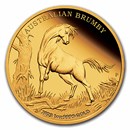 2023 Australia 1 oz Gold Australian Brumby Proof (w/Box & COA)