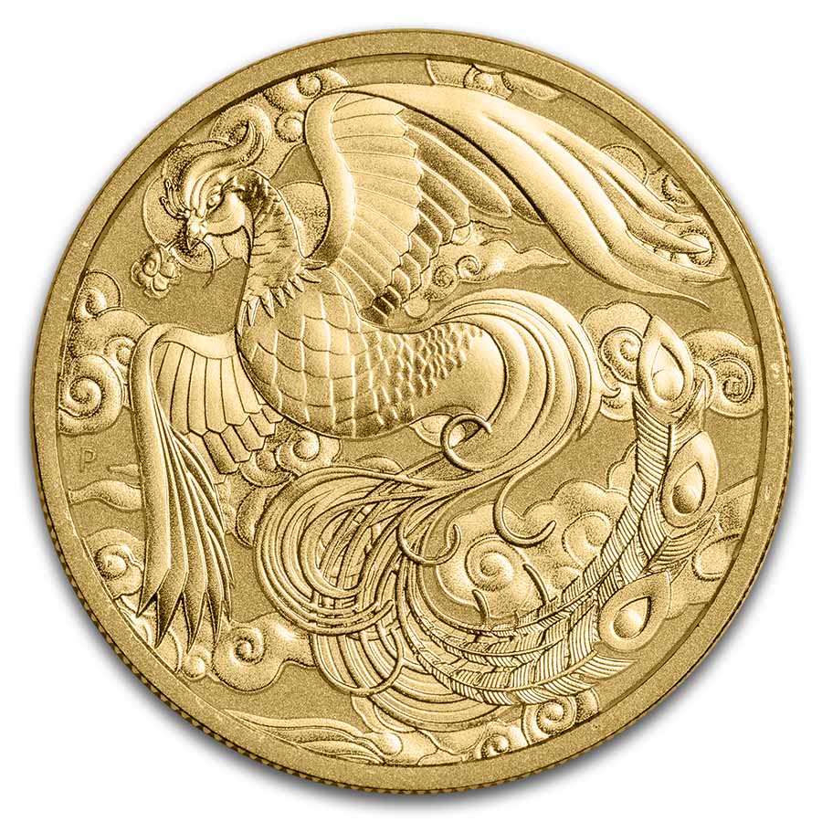 Buy 2023 1 oz Gold Chinese Myths Legends Phoenix APMEX