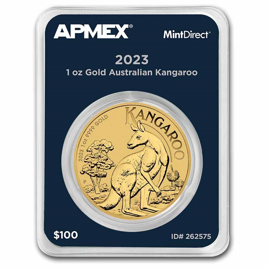 2023 Australia 1 oz Gold Kangaroo (MintDirect® Single)