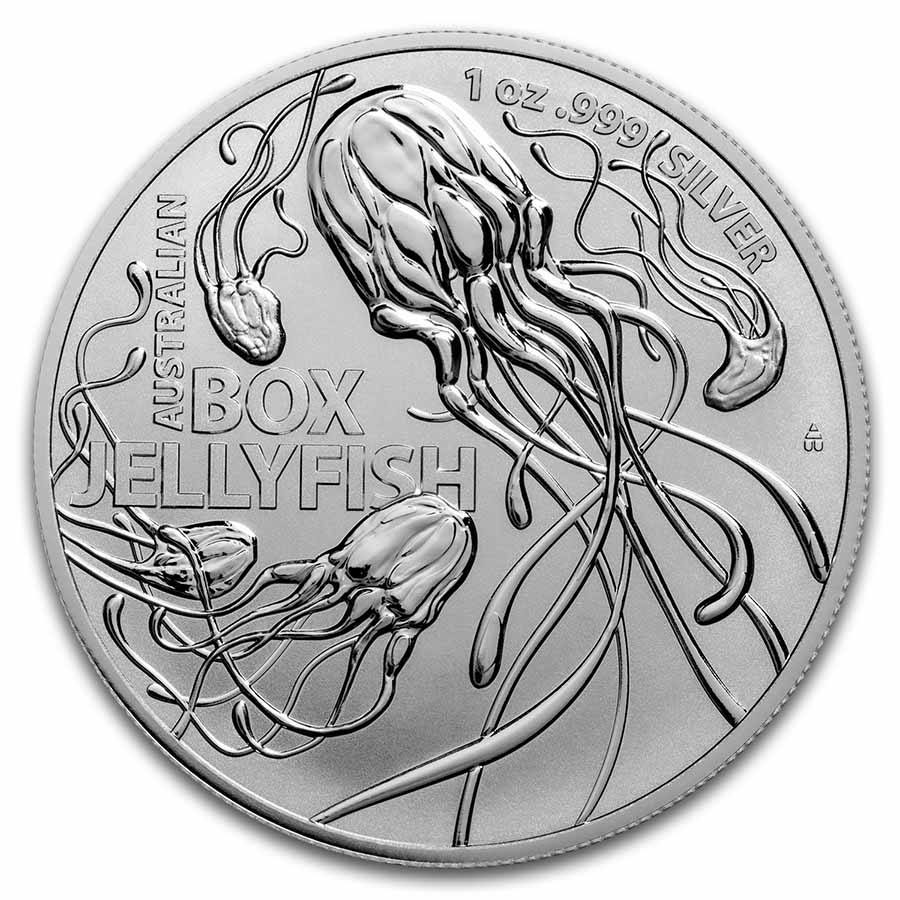 Buy 2023 Australia 1 oz Silver $1 Box Jellyfish BU | APMEX