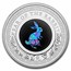 2023 Australia 1 oz Silver Opal Lunar Rabbit Proof