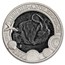 2023 Austria Cupro-Nickel €3 Marine Life (Deep-Sea Anglerfish)