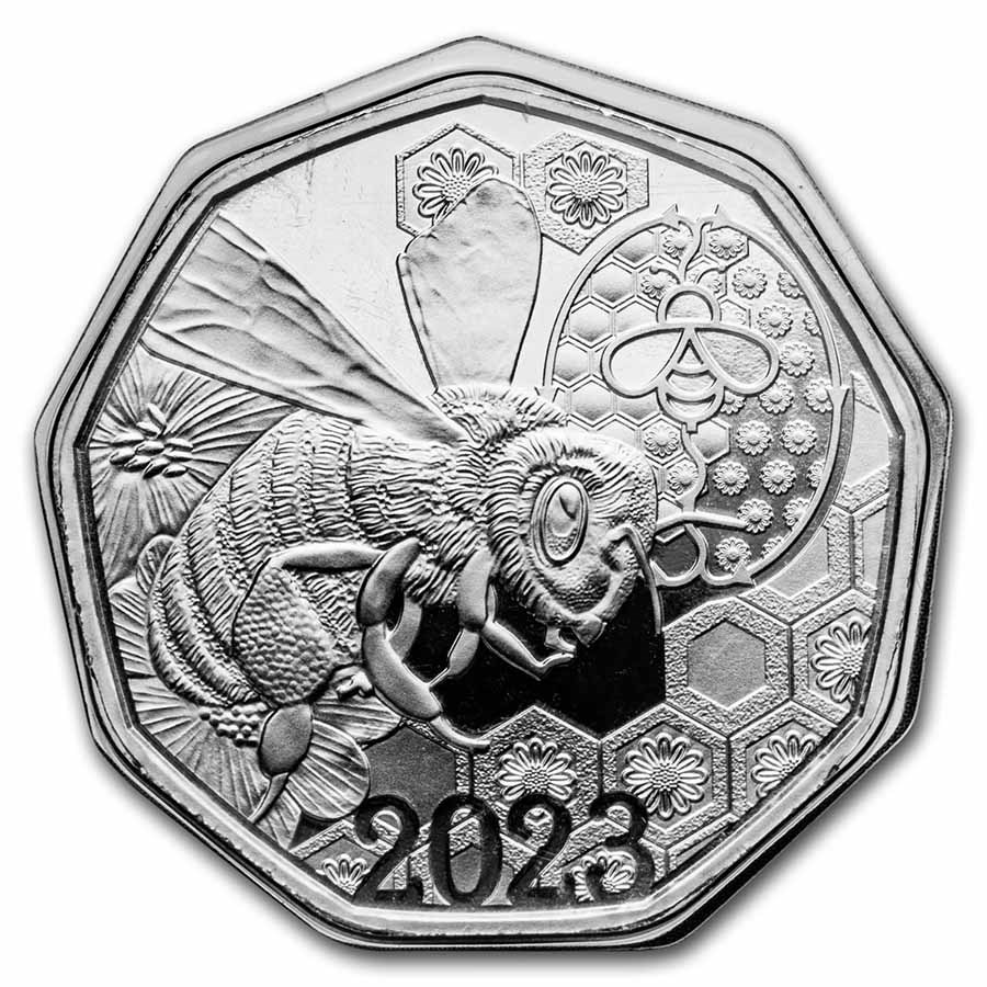 2023 Austria Silver €5 Waggle Dance