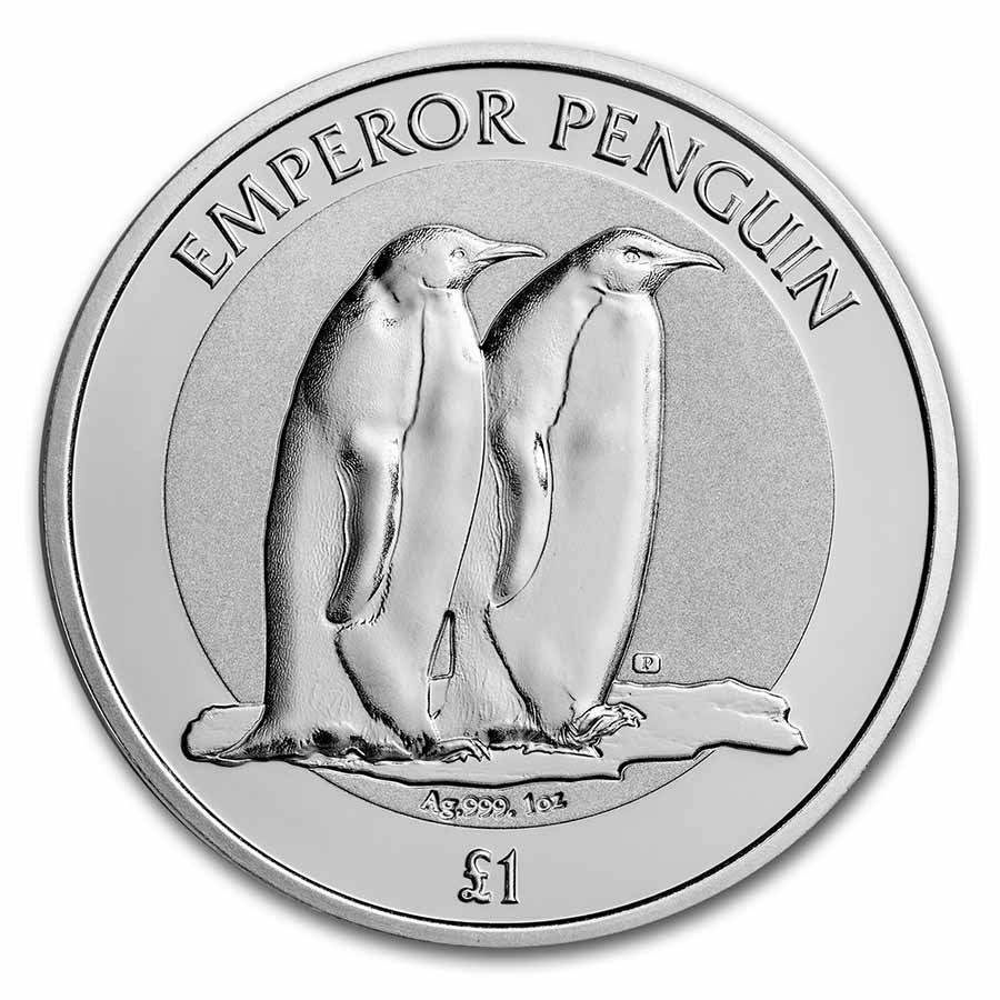 Buy 2023 British Antarctic Territory 1 oz Silver Penguin | APMEX