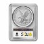 2023 Burnished Silver Eagle SP-70 PCGS (AR, West Point)