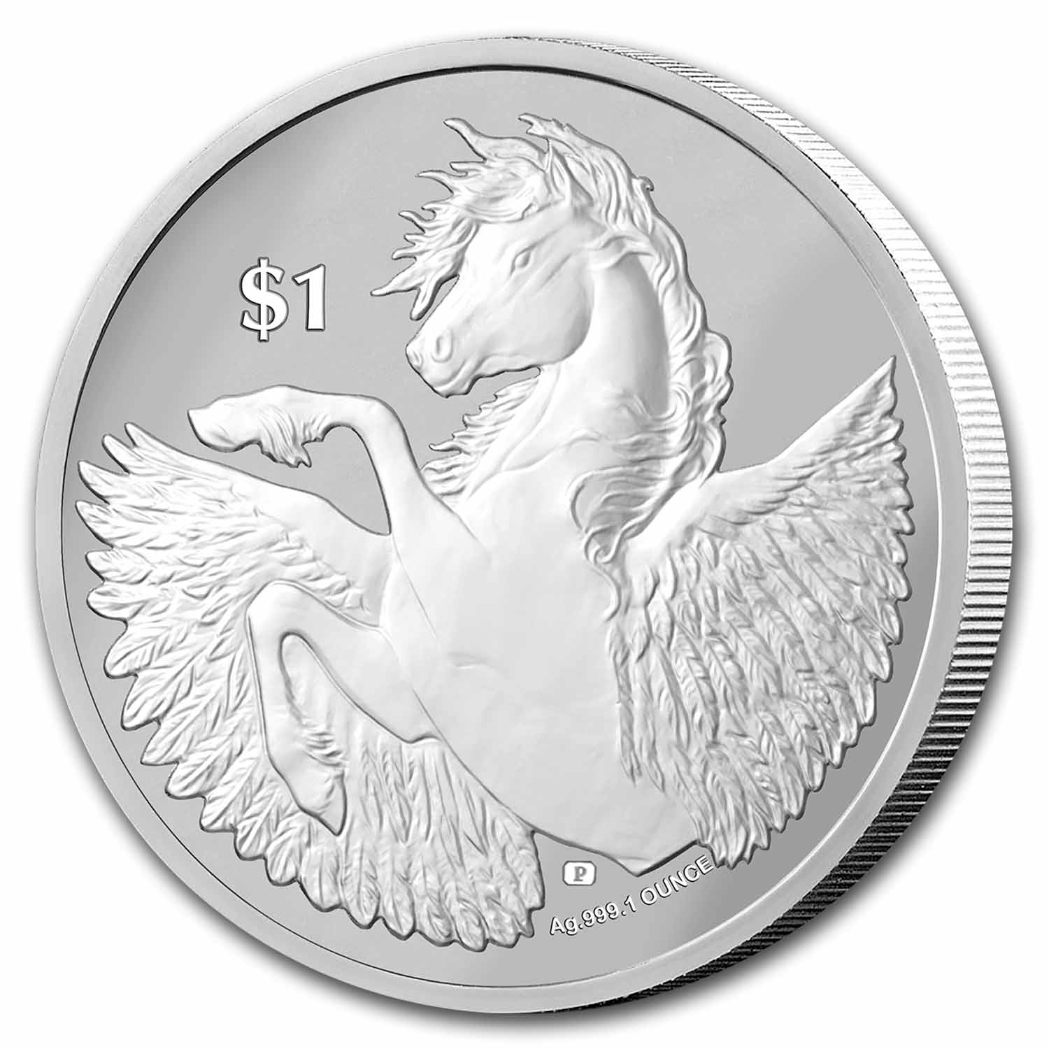 Buy 2023 BVI 1 oz Silver Pegasus Reverse Cameo BU | APMEX