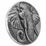 2023 Cameroon 2 oz Silver Expressions of Wildlife: Elephant