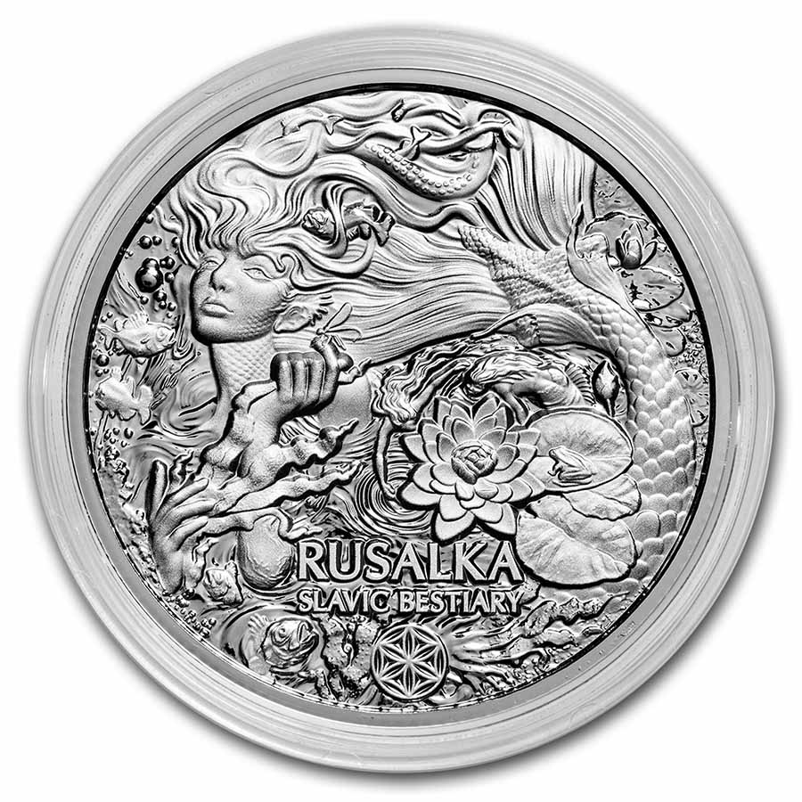 Buy 2023 Cameroon 2 Oz Silver Slavic Bestiary Rusalka BU | APMEX