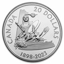 2023 Canada 1 oz Silver $20 125th Anniversary of Yukon