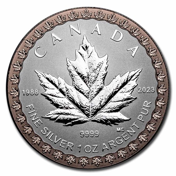 Buy 2023 5 Coin Canadian Silver Maple Leaf Set APMEX