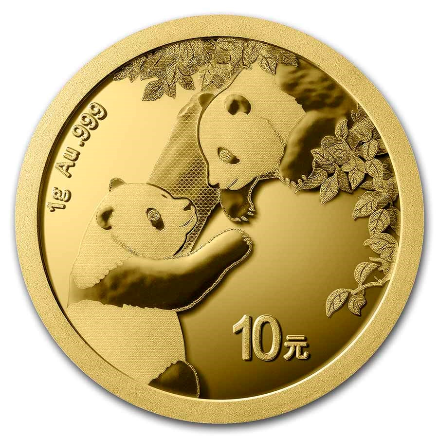 2023 China 1 gram Gold Panda BU (Sealed)