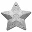 2023 Cook Islands 1 oz Silver Holiday Ornament: Snowflake Star