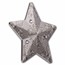 2023 Cook Islands 1 oz Silver Holiday Ornament: Snowflake Star