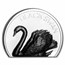 2023 Cook Islands 2 oz Silver Black Swan Black Proof