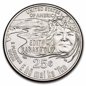 Buy 2023-D Edith Kanaka'ole American Women Quarter BU | APMEX