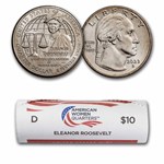 2023-D Eleanor Roosevelt American Women Qtr 40-Coin Roll