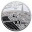 2023 France €10 Silver Paris 2024 Olympics: Louvre