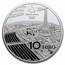 2023 France €10 Silver Paris 2024 Olympics: Versailles
