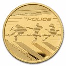 2023 GB 1/4 oz Gold £25 Prf Music Legends: The Police w/Box & COA